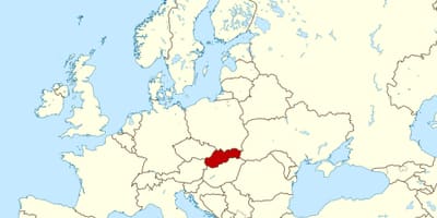 Térkép Szlovákia európa térkép